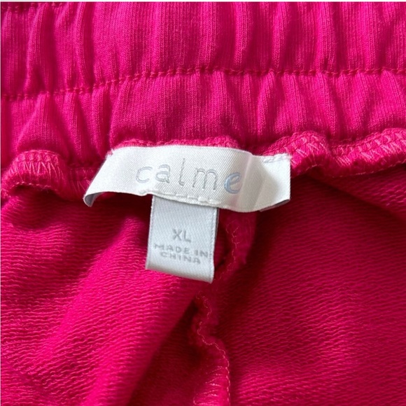 Johnny Was Calme Pink Cotton Drawstring Track Pants 💞. - Picture 4 of 6